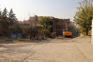 آغاز رسمی عملیات ساخت دو خوابگاه دخترانه جدید در کوی دانشگاه علوم پزشکی تهران